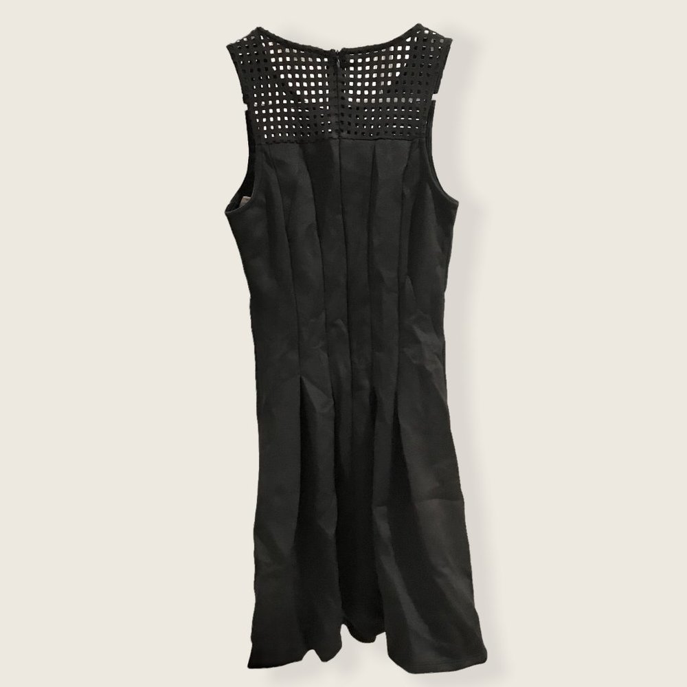 Lulu's Black Square Cutout Classic Basic Black Mi… - image 4